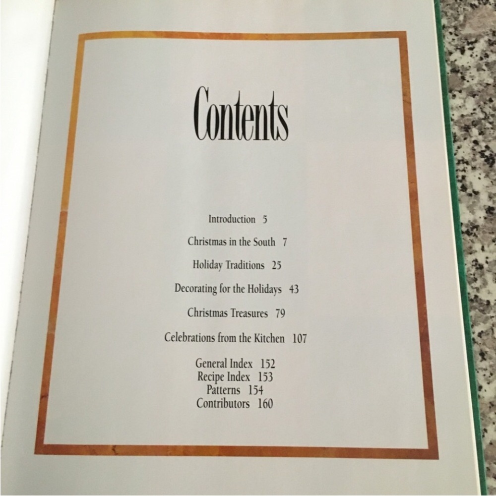 1994 Christmas with Southern Living craft book cookbook hardcover Oxmoor House - Picture 2 of 9